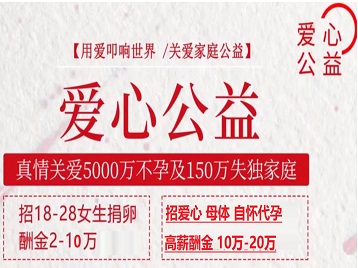 筠连捐卵助孕生子 爱心志愿者招募